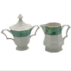 Nikko Ceramics Classic Collection Sugar & Creamer